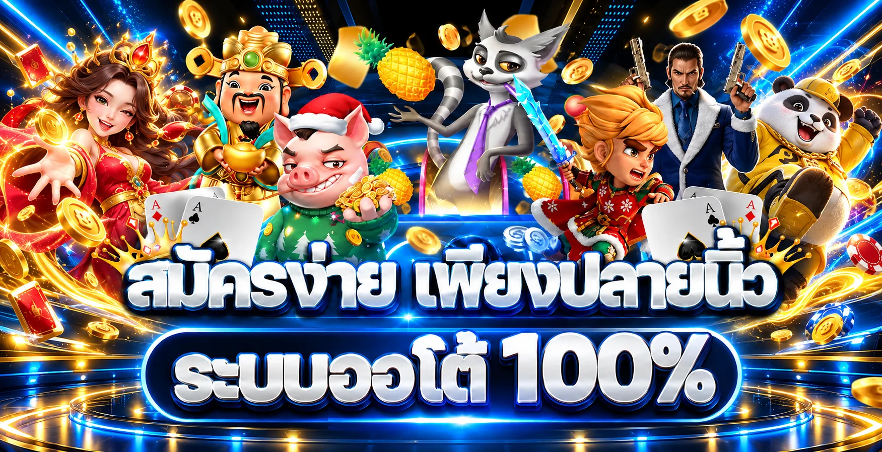 แบนเนอร์สมัครง่ายและระบบออโต้ของ MG86
