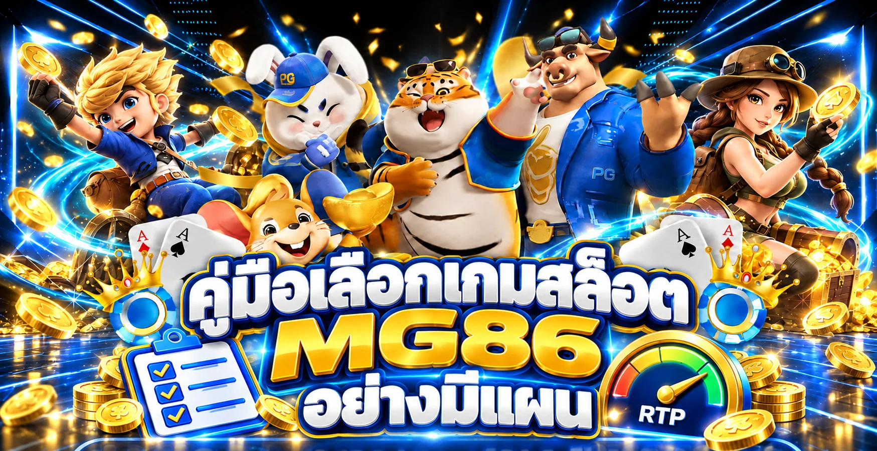 MG86 คู่มือเลือกเกมสล็อต อ่าน RTP และตั้งงบ