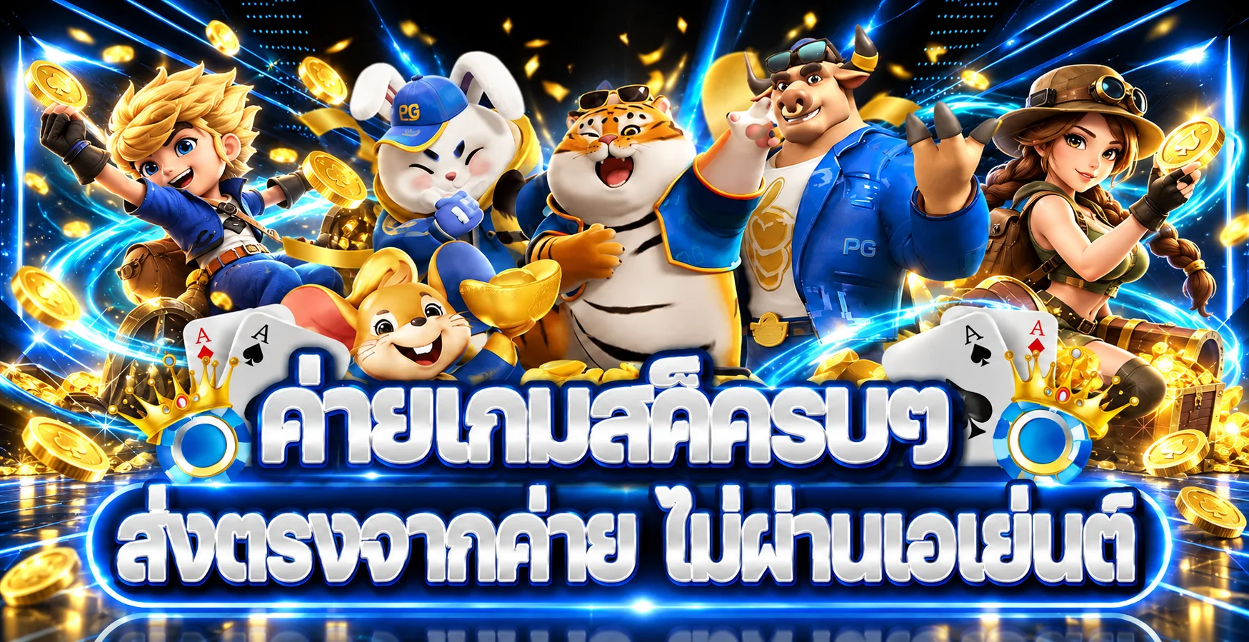 ค่ายเกมสล็อต MG86 และตัวละครเกมยอดนิยม